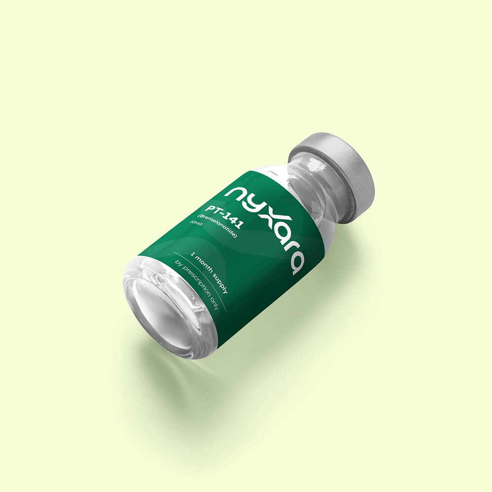 PT-141 Vial bottle lime bg
